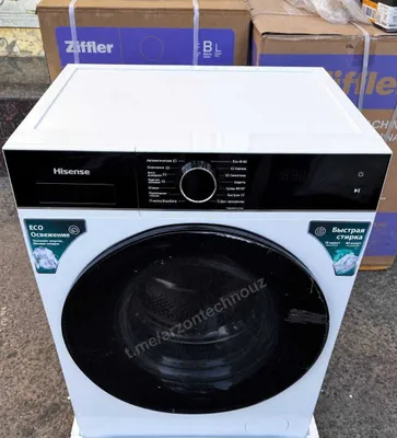 Стиральная машина Hisense 9 кг WF3I9043BWFS2 Inverter Steam Wi-Fi 1