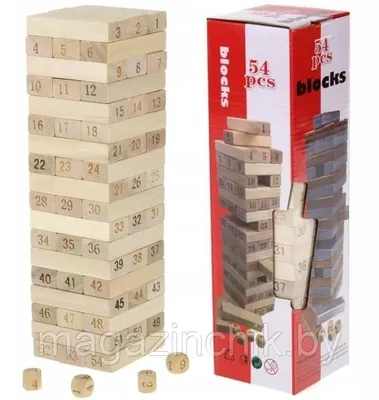 Jenga o‘yini. Yangi, muhrlangan, yetkazib berish 24/7