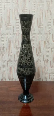 Индийская латунная ваза