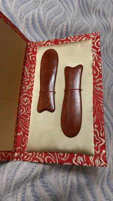 Скребки для массажа лица гуаша 1