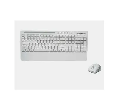 ! Simli to‘plam Wired Combo Avtech Pro C303 (White), QQS bilan narxi 1