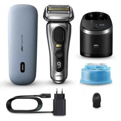 Бритва Braun S9 Pro+ 9577cc + станицей самоочистки +чехол самозарядный