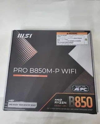 Msi pro b850m-p wifi am5/ddr5 1