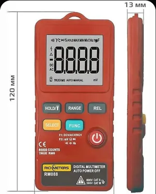 Cho‘ntak multimetri (tester) Richmeters RM088 1