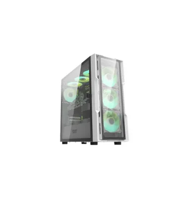 darkFlash AIR NOVA WHITE kompyuter korpusi (E-ATX, ventilyatorlarsiz) 1