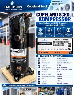 Компрессор Copeland VP144KSE-TFP-522 1