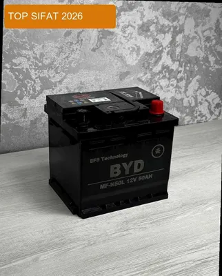 Akkumlyator BYD 44Ah 560CCA Song Champion elektr avto akumlator 1