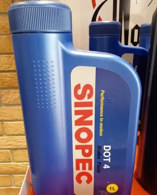 Тормозная жидкость Sinopec DOT 4 1л