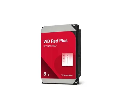 8TB WD Red Plus WD80EFPX SATA 3 HDD qattiq diski, 256MB xotirali 1