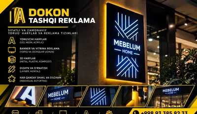 Tashqi reklama xizmatlari. Banner. Bukva. Avto brending. Arakal. Nakle 1