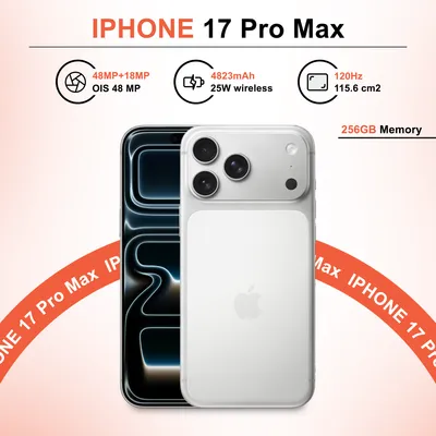 iPhone 17 Pro Max 256GB 1 Yil rasmiy Kafolat Bilan 1