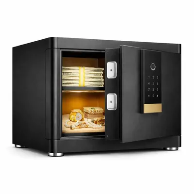 Deli 4111 Новый электронный сейф. Есть сейфы других размеров и цветов 1