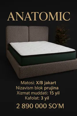 ЭКСКЛЮЗИВНЫЙ МАТРАС 1