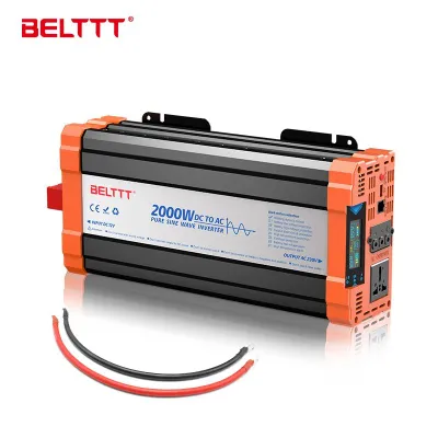 Инвертор 12V 2000W Чистый синусоида 1