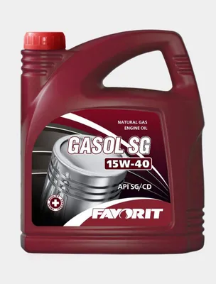 Моторное масло Favorit Gasol SAE 15W-40 API SG/SD