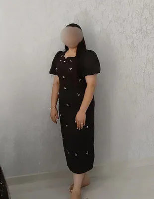 Qora vechrni koʻylak razmer2Xl 1