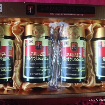Original Korea 6 Yillik Jenshen Gold 365