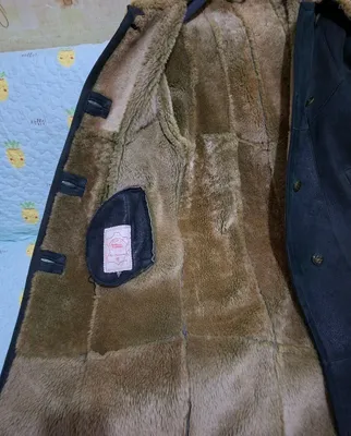 Qo‘y terisidan tikilgan palto, tabiiy charm 1