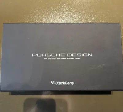 BlackBerry Porsche design mobil telefoni 1