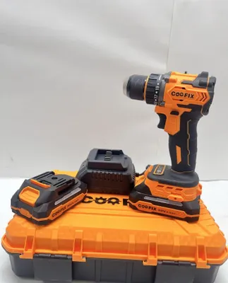 Шуруповёрт COOFIX, 2 аккумулятора, 60 Н·м, 20 В, 2 А·ч 1