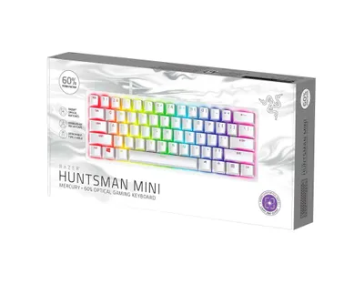 } Razer Huntsman Mini Mercury Ed Red Switch USB RU o‘yin klaviaturasi 1