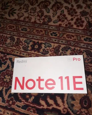 Radmi note 11 E pro 1