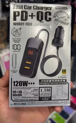 Remax yayshih Series 120W USB sotiladi