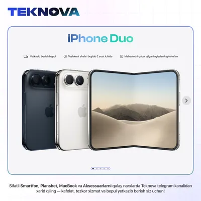 iPhone Duo / Yetkazib berish bepul! 1