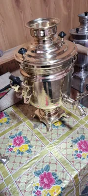 Самовар на углях и дровах СССР, редкий 1
