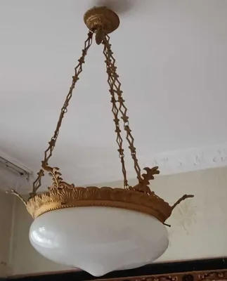 Винтажная люстра 1