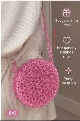 hrustal munchoqdan sumka narxi arzon 70.000 so0m 1