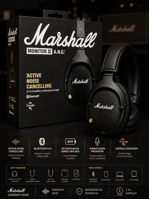 Marshall Monitor II A.N.C • Dastavka • New