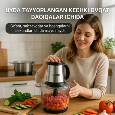 Bosch chopper - oshxona uchun maydalagich 1