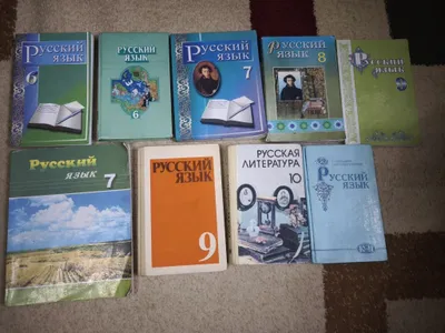 Книги русского языка и литературы 1