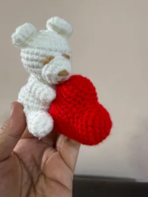 Вязанная игрушка ручной работы 1