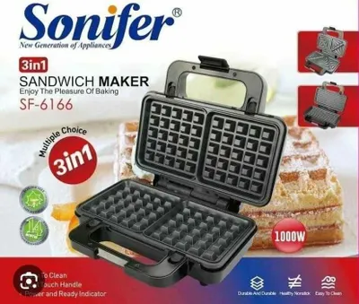 3 tasi 1 da sandwich maker Sonifer SF-6166 1