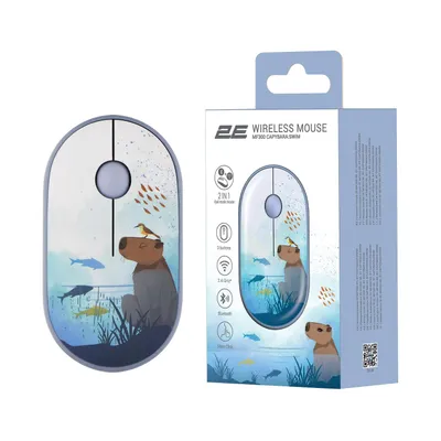 2E MF300 Silent WL BT CAPYBARA: SWIM sichqonchasi 1