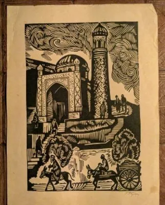 Grafika. Qutlug‘ Basharov. 1