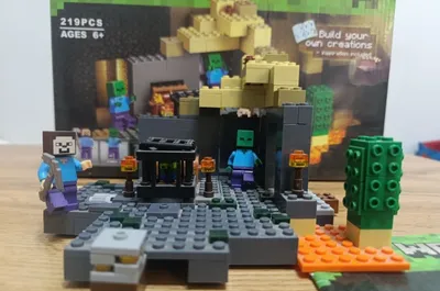 Ko‘rsatmasi bilan Lego Minecraft to‘plami 1