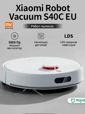 Робот-пылесос Xiaomi Robot Vacuum S40C (EU, белый) 1