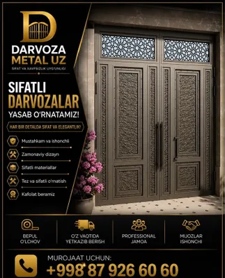 Darvoza o’rnatish xizmati
