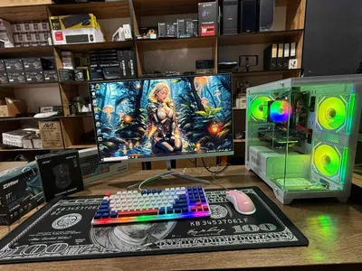 Игровой компьютер, игровой ПК DDR4 INTEL Core13 и GTX1050ti 4GB 1