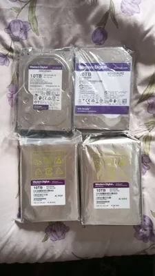 Оригинальный жёсткий диск WD Purple 10 ТБ
