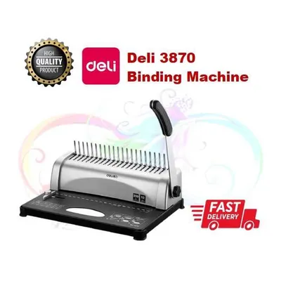 Машинка для переплета Deli 3870 А4 Оригинал !!! 1