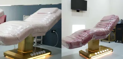 Премиальная Кушетка с LED-подсветкой и электроприводом — $1200. 1