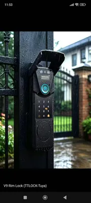 TUYA SMART FACE ID замок для железных дверей и калиток 1