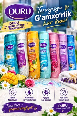 DURU SHAMPUNLARIMIZ keldi 400gr