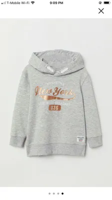 Amerika brendi H&M hoodisi, Unisex. Yangi, birkasi bilan