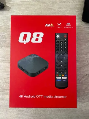 Смарт ТВ приставка Q8 Android TV 4/32 ГБ