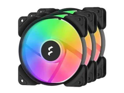 ^ Fractal Design Aspect 12 RGB PWM - Black korpus ventilyatorlari 1